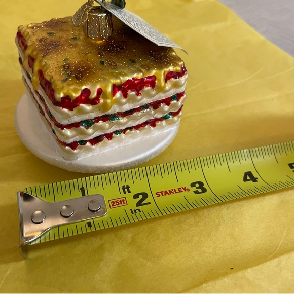 Christmas Ornament Glass Lasagna Colorful Delicate Tree Wreath Display Magical - Picture 4 of 9